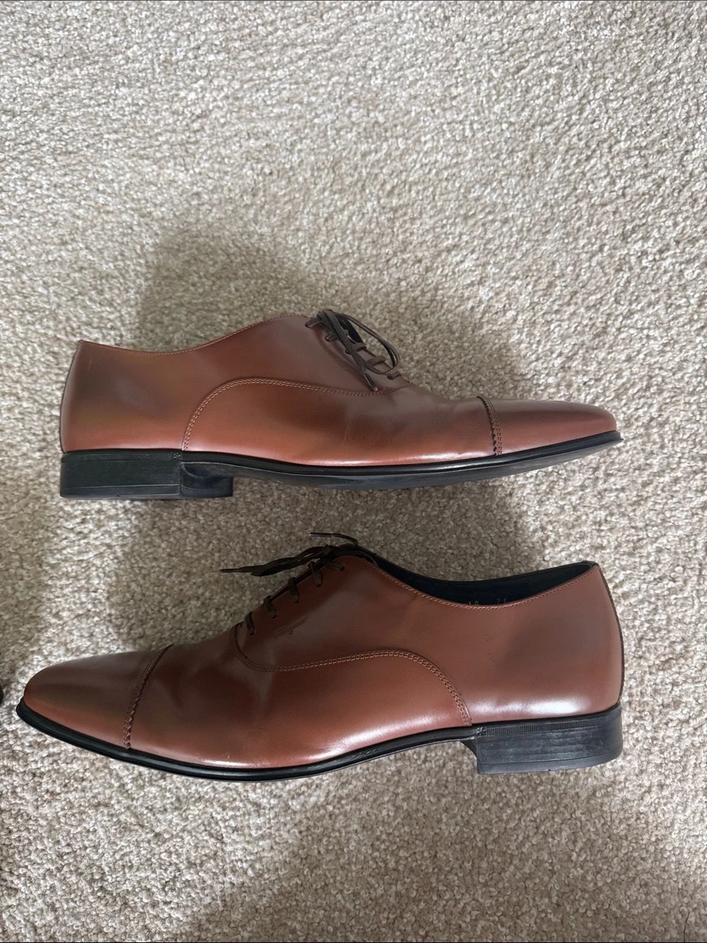 Ferragamo Boston Cap Toe 10 2E